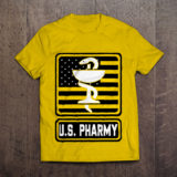 US Pharmy T-shirt Yellow