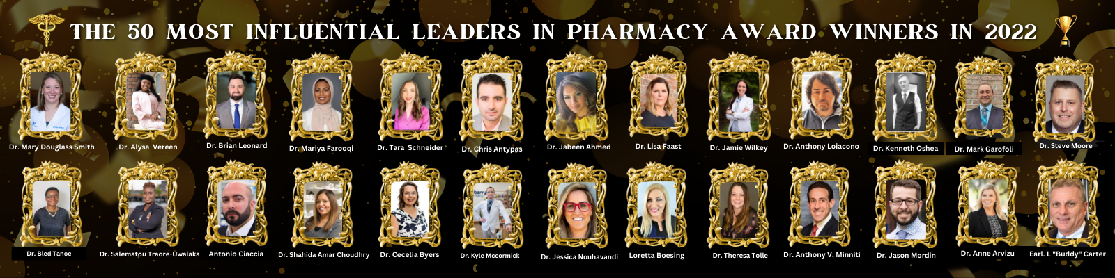 The 50 Most Influential Leaders in Pharmacy Awards 2023